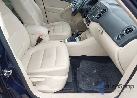 2012 Volkswagen Tiguan Se из США, поврежденный, VIN WVGBV7AX7CW552641